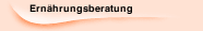 Ernährungsberatung